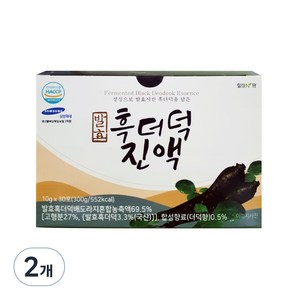 발효흑더덕 진액, 10g, 30개입, 2개