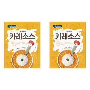 베베쿡 처음먹는 덮밥 소스, 카레, 200g, 2개