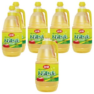 [삼화] 사과식초, 1.8L, 6개