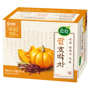 순작 팥호박차 티백, 0.8g, 40개입, 1개