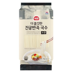 해표 더쫄깃한 진공반죽 국수, 1개, 3kg