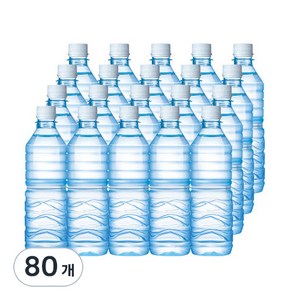 남양유업 천연수 무라벨, 500ml, 80개