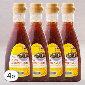 곰곰 논오일오리엔탈드레싱, 270g, 4개