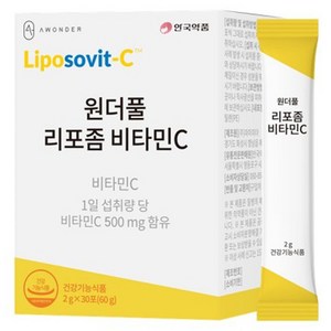 안국약품 리포좀 비타민C 30p, 30포, 60g, 1개