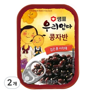 샘표 우리엄마 콩자반, 70g, 2개