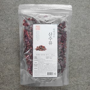 매홍 착한상점 씻어나온 산수유, 250g, 1봉