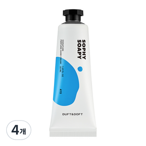 더프트앤도프트 시그니처 퍼퓸 핸드크림 소피소피, 50ml, 4개