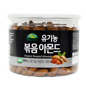 [오가닉스토리] 오가닉스토리 유기농볶음아몬드, 300g, 1개