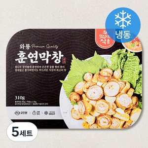 와룡막창 훈연막창 250g + 소스 60g 세트 (냉동), 5세트