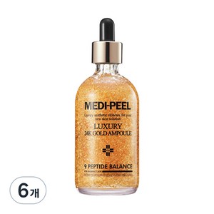 메디필 럭셔리 24k 골드 앰플, 100ml, 6개