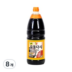 첫맛 우동다시, 2kg, 8개