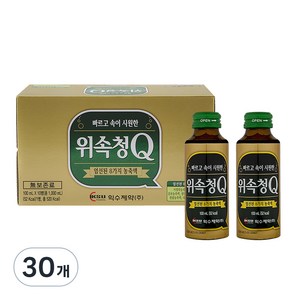 익수제약 위속청Q, 100ml, 30개