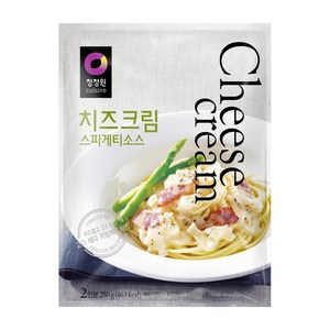 청정원 치즈크림 스파게티소스, 250g, 1개