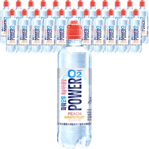 파워오투 복숭아자몽향, 500ml, 24개