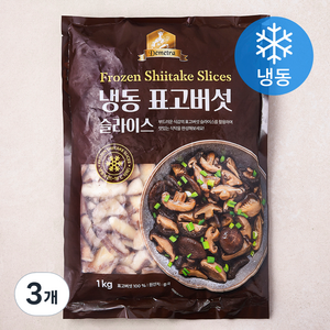 표고버섯 슬라이스 (냉동), 1kg, 3개