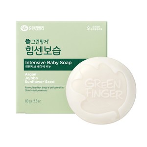 그린핑거 힘센 보습 인텐시브 베이비 비누, 80g, 1개