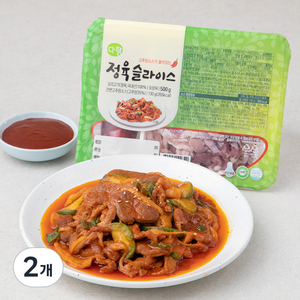 다향오리 오리로스 구이용(고추장소스) (냉장), 500g, 2개