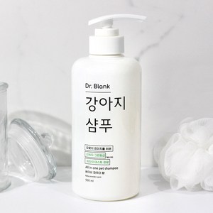 닥터블랭크 저자극 강아지 샴푸 베이비파우더향, 500ml, 1개