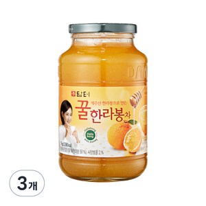 담터 꿀한라봉차, 1kg, 3개