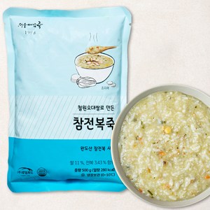 서울마님죽 참전복죽 (냉장), 500g, 1개