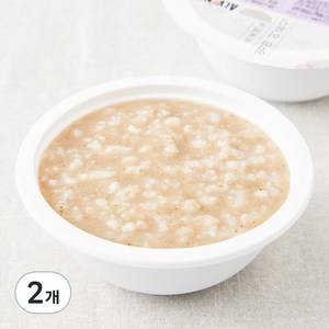 엘빈즈 중기2 7~10개월 엄마이유식 프로젝트 한우듬뿍 사과죽, 180g, 2개, 혼합맛(한우/사과)