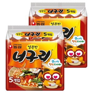 너구리 얼큰한맛 120g, 10개