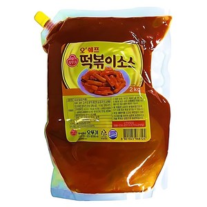 오뚜기 오쉐프 떡볶이소스, 2.1L, 2kg, 1개