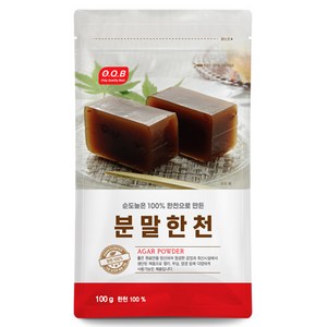 OQB 분말한천, 100g, 1개