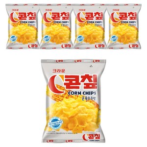 콘칲 C콘칲 군옥수수맛, 70g, 5개