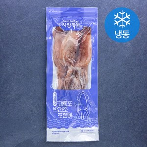 사랑해어 구룡포 반건조 오징어 (냉동), 450g, 1개