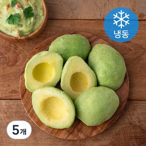 트로피칼마리아 아보카도 하프 (냉동), 500g, 5개