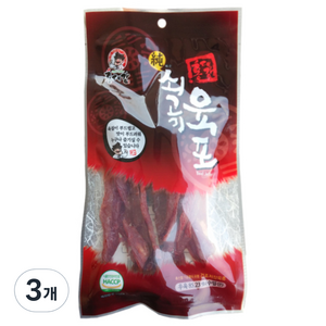 홍대감 순쇠고기 육포, 100g, 3개