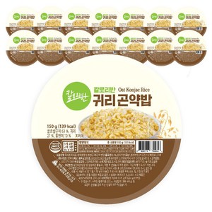 칼로리반 귀리 곤약밥, 150g, 15개