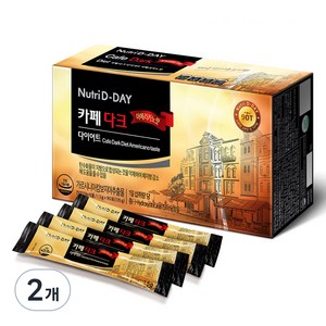 뉴트리디데이 카페 다크 다이어트 아메리카노맛, 135g, 2개