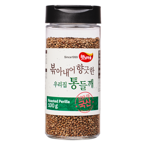 햇님마을 볶아내어 향긋한 우리집 국산 통들깨, 100g, 1개