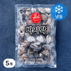 고마워 바지락 (냉동), 900g, 5개