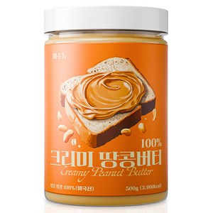 비소뉴 땅콩버터, 500g, 1개