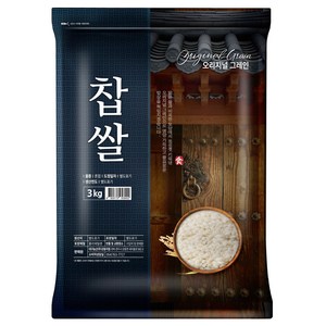 오리지널그레인 찹쌀, 4kg, 1개