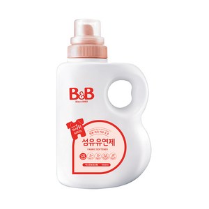 비앤비 섬유유연제 자스민 앤 로즈 본품, 1.5L, 1개