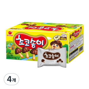 오리온 초코송이, 648g, 4개