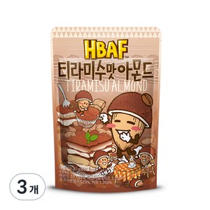 바프 티라미수맛 아몬드, 120g, 3개