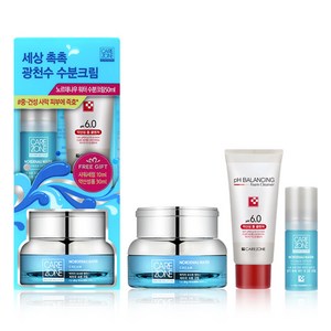 케어존 노르데나우 워터크림 50ml + 샤워 세럼 10ml + 폼 클렌저 31ml, 1세트