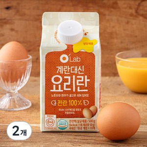 오랩 계란대신 요리란, 500g, 2개