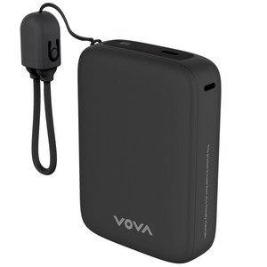 보바 그립 22.5W 고속충전 보조배터리 20000mAh, 블랙, VA-123