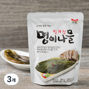 일가집 명이나물, 300g, 3개