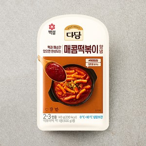 다담 매콤떡볶이 양념, 140g, 1개