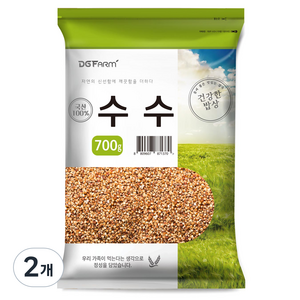 건강한밥상 국산 찰수수, 700g, 2개