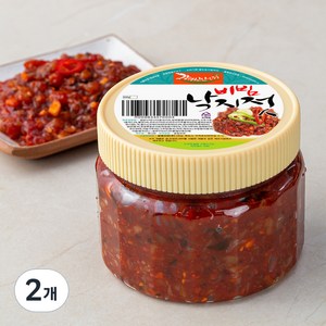 강경신안주식회사 비빔낙지젓, 500g, 2개