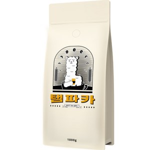 탬파카 에스프레소 블렌드 커피 원두, 홀빈(분쇄안함), 1kg, 1개