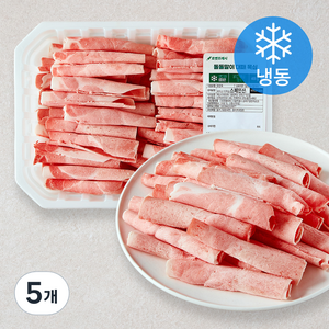 돌돌말이 대패 목심 (냉동), 400g, 5개